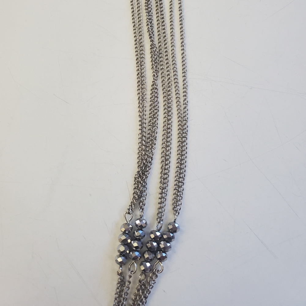 🌟 5 for $15 🌟 Long multi-strand sterling silver necklace